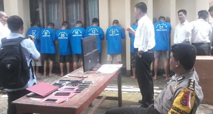 pelaku_pemcurian Polda Bekuk 7 Tersangka Pelaku Pencurian Lintas Daerah