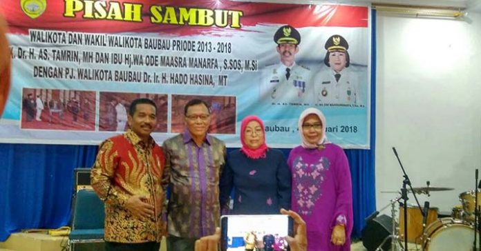 Lima Pesan Hado Hasina dalam Acara Pisah Sambut Wali Kota Baubau