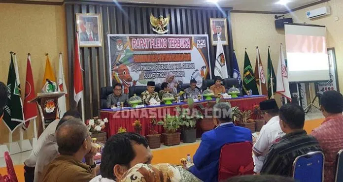 KPU Tetapkan Tiga Pasang Calon Gubernur dan Wakil Gubernur Sultra