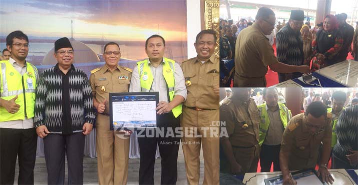 Soft Opening, Saleh Lasata Berharap Masjid Al Alam Jadi Ikon Sultra