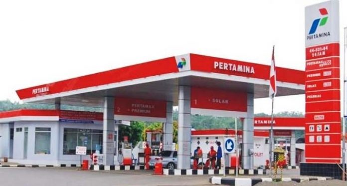 ilustrasi pertamina spbu