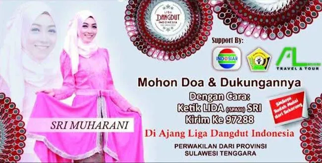 Rusman Emba Ajak Masyarakat Muna Dukung Sri Muharani di Liga Dangdut Indonesia