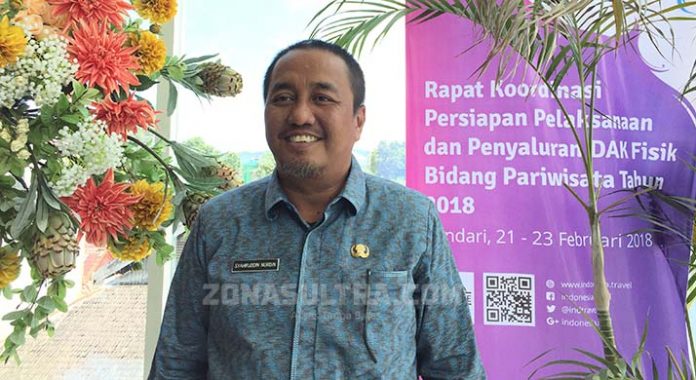 Kepala Dinas Pariwisata (Dispar) Sultra Syahruddin Nurdin