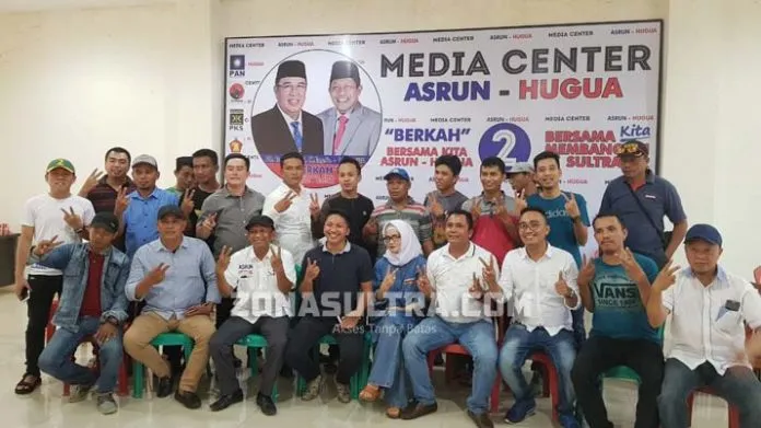 Relawan Abdul Rasak-Haris Andi Surahman