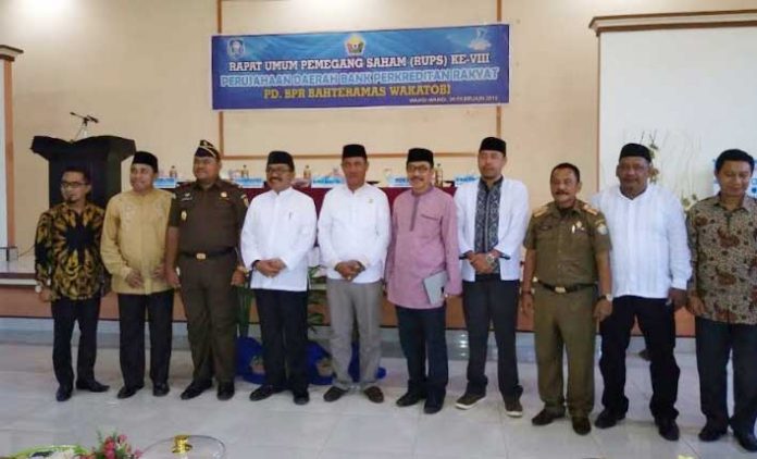 Pemda Wakatobi Sokong Dana Rp 1 Milyar ke Bank Bahteramas