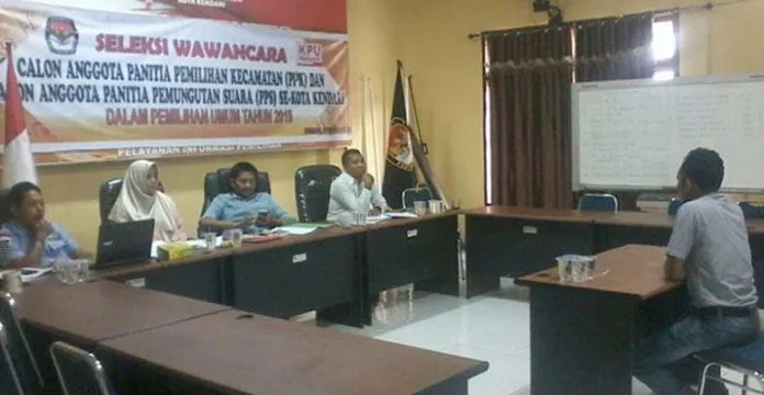wawancara_ppk KPU Seleksi PPK Pemilu 2019 se-Kota Kendari
