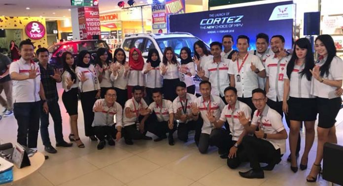 Resmi Dipasarkan di Sultra, Ini Harga Wuling Cortez