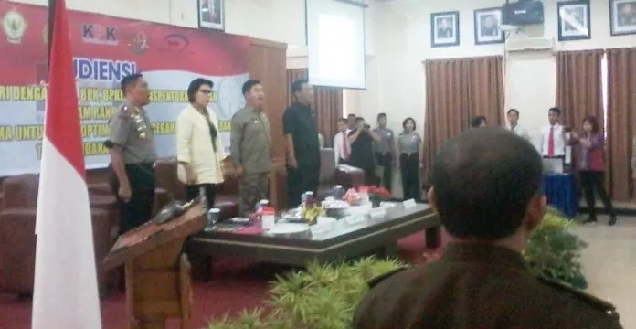 Penanganan Korupsi, KPK Gelar Pertemuan dengan Jajaran Penegak Hukum Sultra
