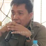 DPRD Konsel Ikut Menyoroti Debu Akibat Peningkatan Jalan Ibukota Ketua Komisi III DPRD Konsel Senawan Silondae