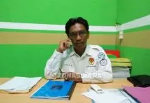 Mansur Lababa Jadi PAW Johan Salim di DPRD Bombana Koordinator Devisi Teknis KPU Bombana, Agus Salam