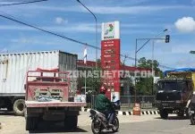 Pertamina Perketat Penyaluran Solar di Kendari, Antrian Truk Penuhi SPBU Pertamina Perketat Penyaluran Solar di Kendari, Antiran Truck Penuhi SPBU