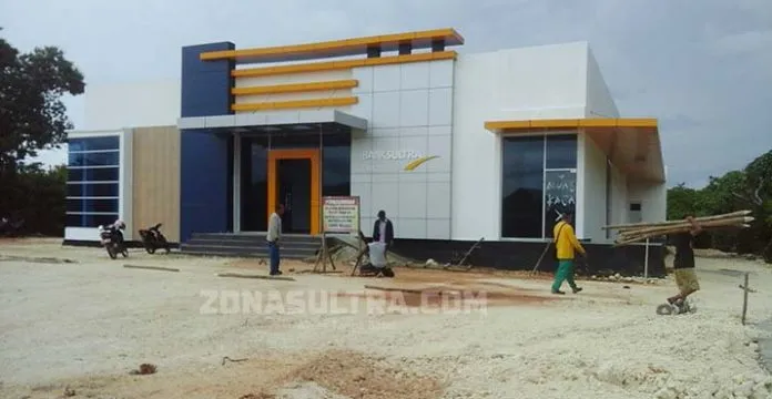 Lokasi Pembangunan Kantor Bank Sultra Butur Dipagari Warga
