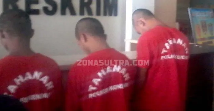 begal_kendari Polres Kendari Bekuk 3 Begal yang Beroperasi di Masjid Al Alam