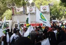 Kantor Didemo PBB, KPU RI: Semua Masalah Diselesaikan di Dalam Ruangan Kantor Didemo PBB, KPU RI: Semua Masalah Diselesaikan di Dalam Ruangan