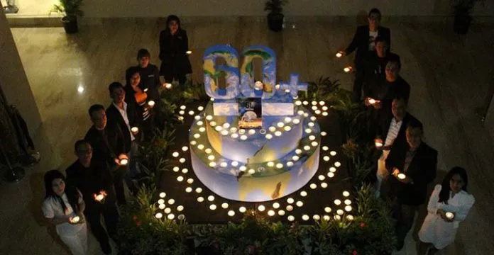 Turut Serta Kampanye Earth Hour, Hotel Clarion Kendari Padamkan Lampu Satu Jam