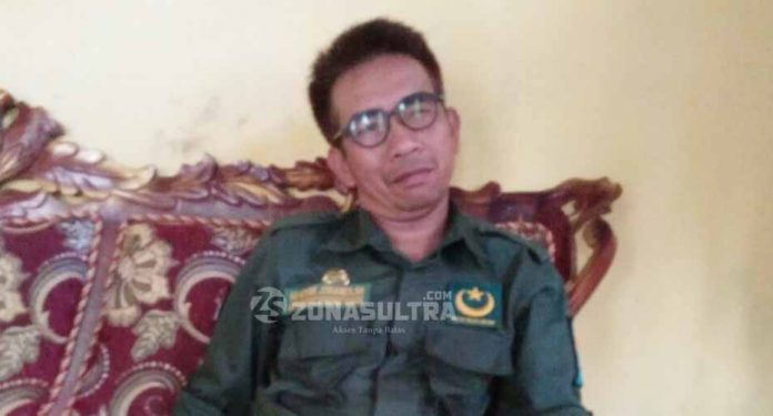 Ketua Dewan Pimpinan Cabang (DPC) Partai Bulan Bintang (PBB), Kabupaten Konawe Utara (Konut), Sulawesi Tenggara (Sultra), Hendrik Johanis