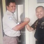 Tingkat Ekspor Perikanan, BKIPM Kendari Perkuat Kerjasama Bersama Bea Cukai BKIPM Kendari Amdali Adhitana dan Kepala Bea dan Cukai Kendari Denny Benhart