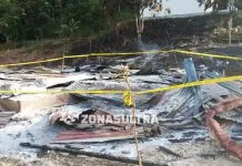 Satu Kantor Desa di Kolut Ludes Terbakar Satu Kantor Desa di Kolut Ludes Terbakar