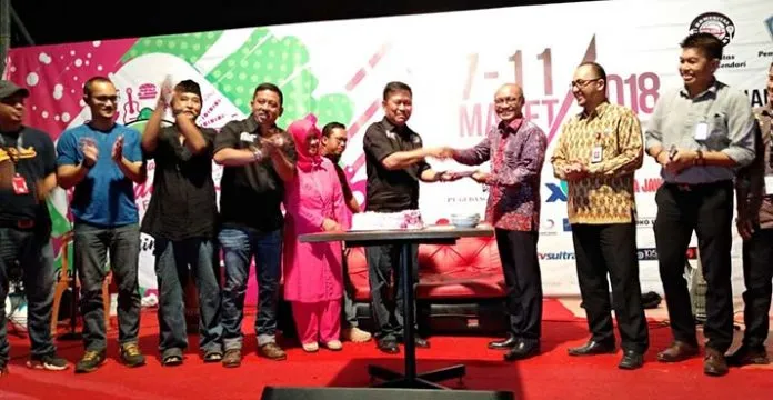 BI Sultra Galakkan Transaksi Non Tunai di Kendari Food Festival 2018