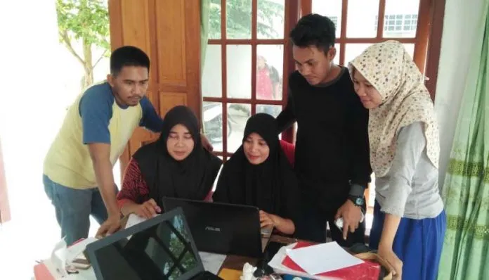 Penginputan Sidali di Kecamatan Pakue Terkendala Jaringan Internet