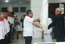 Lantik Pengurus KONI Muna, Lukman Abunawas: Atlet Muna Terbaik di Sultra Lantik Pengurus KONI Muna, Lukman Abunawas: Atlet Muna Terbaik di Sultra