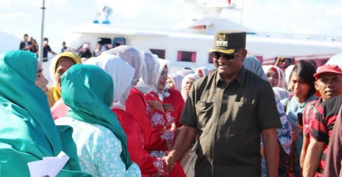 Kunker di Talaga Raya, Samahuddin Janji Realisasikan Janji Politiknya