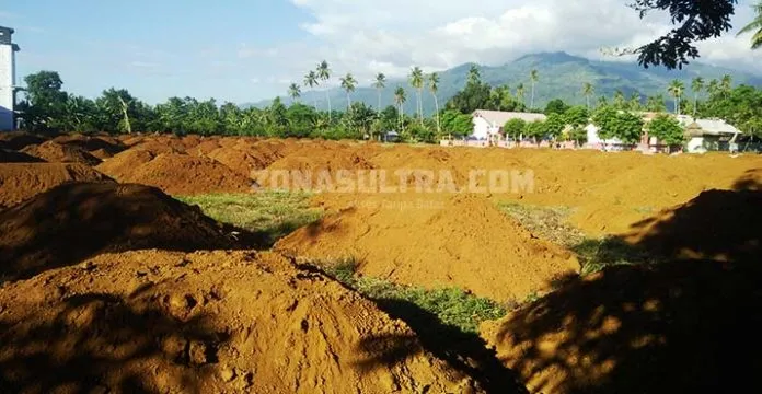 lapangan_bola_kolut Rp 123 Juta Dana Desa Lalume Dialokasikan untuk Penimbunan Lapangan Bola