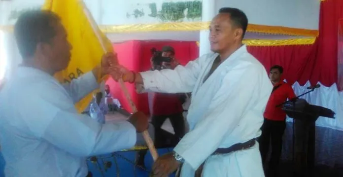 Ketua Lemkari Sultra Minta Pengcab Lemkari Muna Tingkatkan Kualitas Atlet