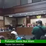 VIDEO : Putusan Vonis Nur Alam