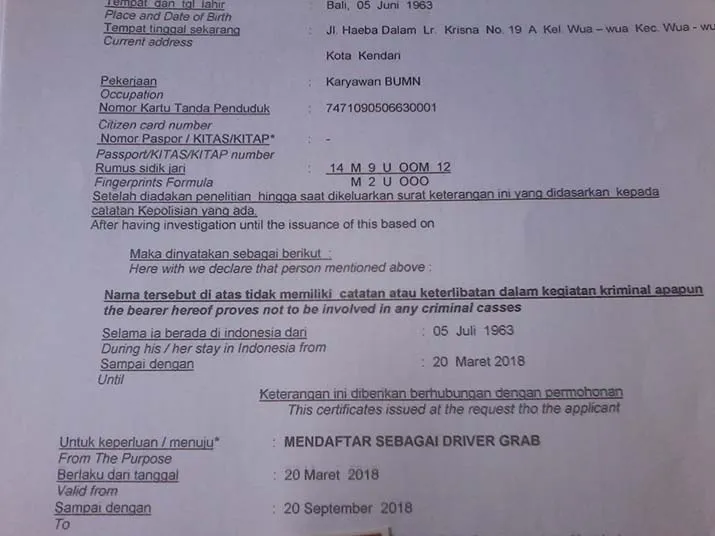 Pendaftar Driver Grab Membludak di Kendari, Mayoritas PNS dan Karyawan Perusahaan
