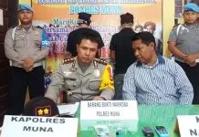 Melawan Saat Ditangkap, Pengedar Narkoba di Muna Ditembak Kakinya Melawan Saat Ditangkap, Pengedar Narkoba di Muna Ditembak Kakinya