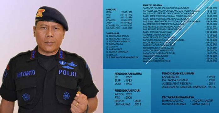 Kapolda Sultra Brigjen Pol Iriyanto