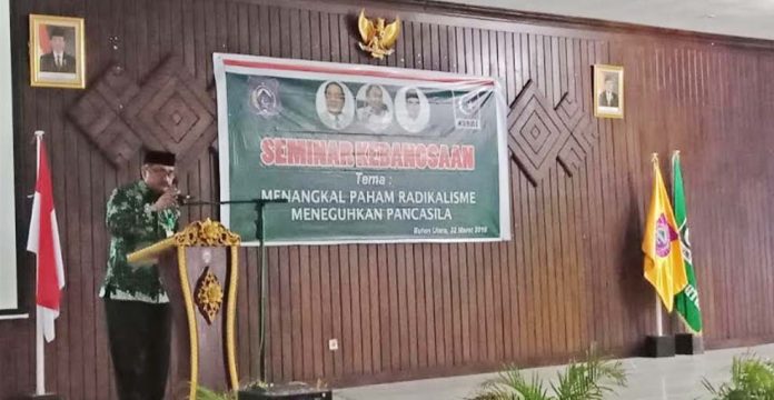 Tangkal Radikalisme, Akbar Tanjung Hadiri Seminar Kebangsaan di Butur