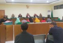 Enam Terdakwa Kasus OTT Dikbud Konsel Dituntut 1,6 Bulan Penjara Enam Terdakwa Kasus OTT Dikbud Konsel Dituntut 1,6 Bulan Penjara