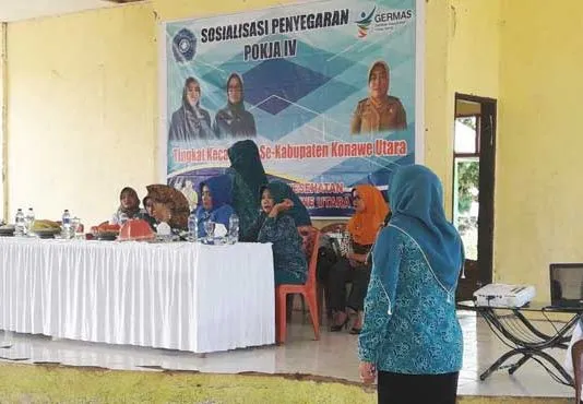 Gandeng PKK, Dinkes Konut Sosialisasikan Pokja 4 Gandeng PKK, Dinkes Konut Sosialisasikan Pokja 4