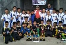 Bupati Konut Fasilitasi SSB Anggomate Berlaga di Piala Kemenpora Bupati Konut Fasilitasi SSB Anggomate Berlaga di Piala Kemenpora