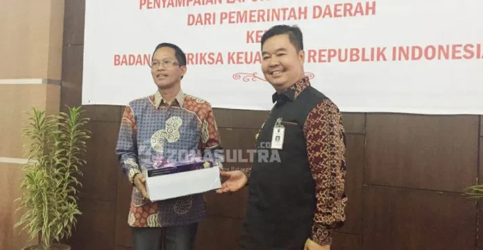 teguh 10 Pemda Serahkan LKPD ke BPK RI Perwakilan Sultra