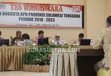 Tes Wawancara Calon Komisioner KPU Sultra Dimulai Hari Ini Tes Wawancara Calon Komisioner KPU Sultra Dimulai Hari Ini
