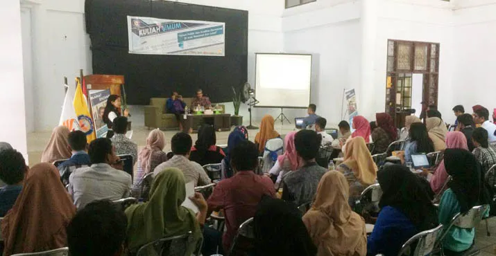 Hadar Nafis Gumay: Mahasiswa Harus Peka Persoalan Politik