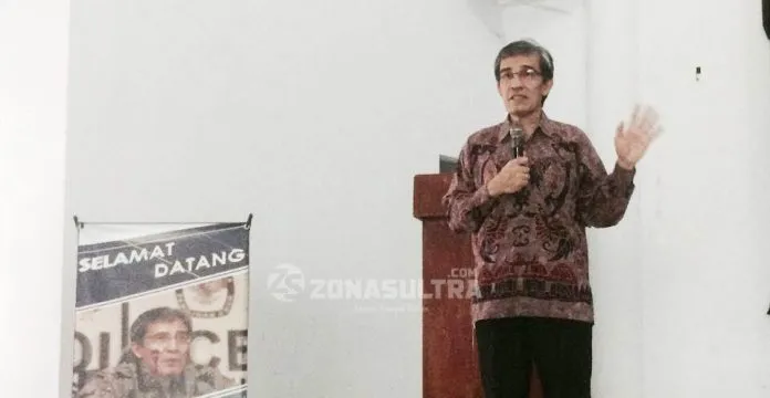 uho-11111 Anggota tim seleksi calon komisioner Komisi Pemilihan Umum (KPU) Provinsi Sulawesi Tenggara (Sultra) Hadar Nafis Gumay