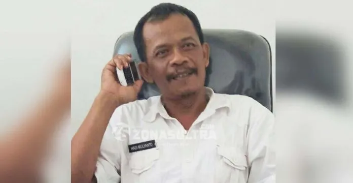 Kabid Penggelolaan Sampah dan Limbah B3 Hadi Mulyanto