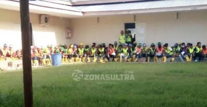 Empat Bulan Tak Digaji, 300 Karyawan PT. AIG Mogok Kerja