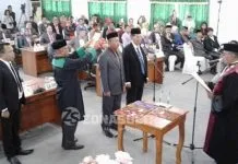 Pimpinan DPRD Baubau Resmi PAW Pimpinan DPRD Baubau Resmi PAW
