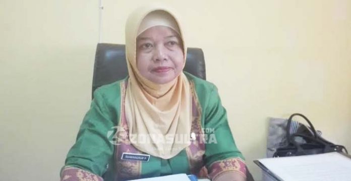 Kepala Dinas Kesehatan (Dinkes) Kota Kendari Rahminingrum