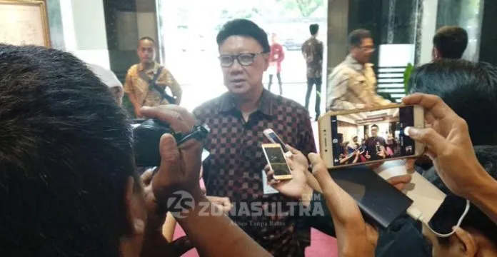 Bertemu Wantanas, Tjahjo Kumolo Minta Sinergitas Jaga Keamanan Nasional