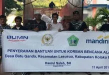 Gandeng Mitra BUMN, Haerul Saleh Berikan Bantuan untuk Korban Bencana di Kolut Gandeng Mitra BUMN, Haerul Saleh Berikan Bantuan untuk Korban Bencana di Kolut
