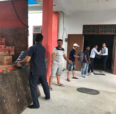 Gandeng Mitra BUMN, Haerul Saleh Berikan Bantuan untuk Korban Bencana di Kolut