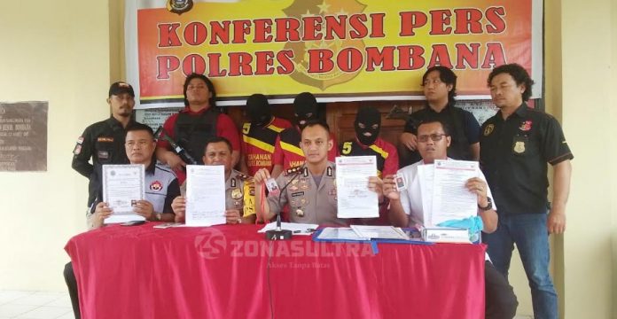 Diduga Peras 13 Kades di Bombana, Tiga Pria Ini Diamankan