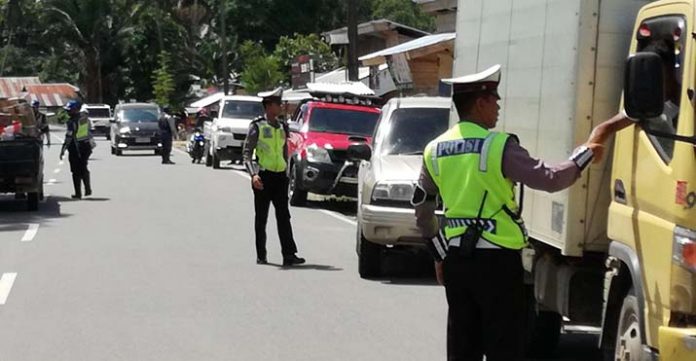 Hari Pertama Operasi Patuh, Polres Konsel Tilang 26 Pelanggar