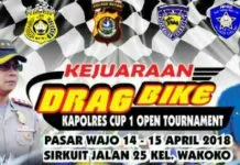 IMI dan Polres Buton Gelar Kejuaraan Drag Bike IMI dan Polres Buton Gelar Kejuaraan Drag Bike